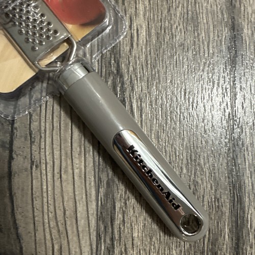 KitchenAid Fine Grater Zester Storm Gray New - Picture 2 of 5