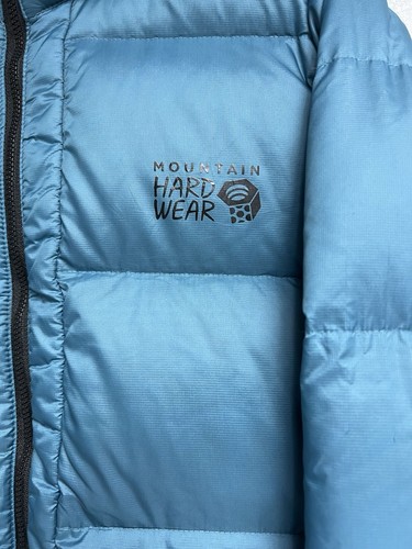 Mountain Hardwear Subzero Puffer Goose Daunenjacke Blau Schwarz Gesteppt Herren M - Bild 4 von 12