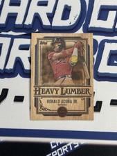 2025 Topps Heavy Lumber #HL-4 Ronald Acuna Jr