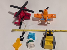 LEGO Duplo Disney Planes Blades Rescue Fire Helicopter Dusty Drip Part Lot 10538