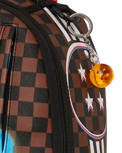Mochila Doble Sprayground Goku & Vegeta🔥Nueva Bolsa de Libros Negra Grande Bolso Escolar - Imagen 8 de 11