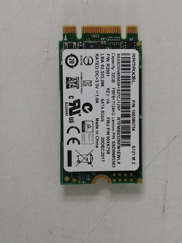 RAMAXEL S121 RTFMB032RFM1EWLX 32 GB M.2 42mm Solid State Drive - Picture 6 of 6