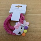 New Fashion Sanrio Hello kitty Expandable Hair Scrungies Pink-Nwt