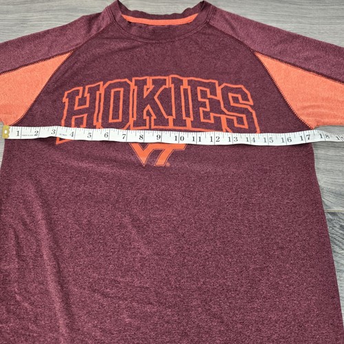 Virginia Tech VT Hokies T-Shirt Herren S Kurzarm Activewear Russell Athletic - Bild 3 von 11