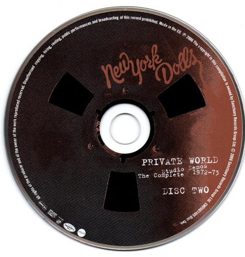 New York Dolls Private World (The Complete Early Studio Demos 1972-73) double CD - Picture 4 of 4