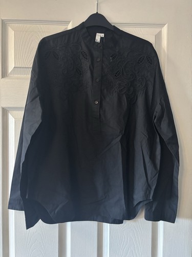 And/Or Arabella Cutwork Top, schwarz, Größe 8 - Bild 1 von 9