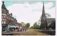 Postcard The Parade Church Green Redditch Worcestershire England UK