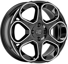 4x Alufelgen MSW 83 für Opel Vectra-C Vectra/SW Z-C/SW 19 Zoll Felgen