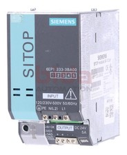 Siemens 6EP1333-3BA00 Stromversorgung / Power Supply 120/230-500VAC 24VDC 5A