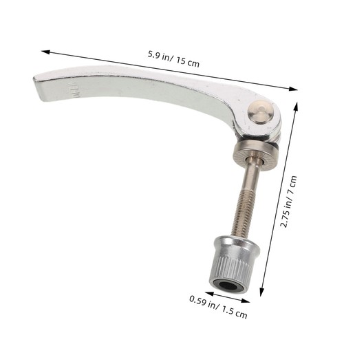 2 Stück Fahrrad Sattelstütze Mappe Klemmschraube Radfahren Ersatz - Bild 4 von 12
