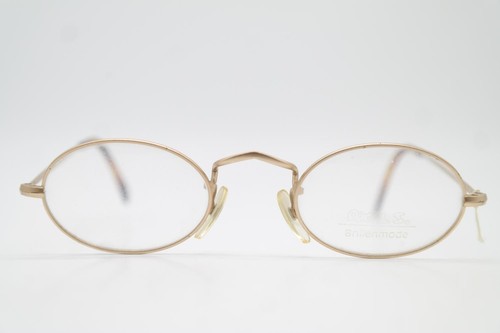 Vintage Brille Axel S. 447 Gold Oval Brillengestell eyeglasses - Bild 1 von 6