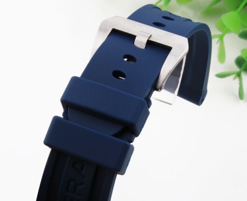 22/24 mm Silicone Rubber Watch Bracelet Bracelet Replacement for Panerai Luminor - Picture 20 of 25