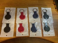 8 Pack Airtag Holder for Apple AirTags with Air Tag Keychain, 4 Different Colors