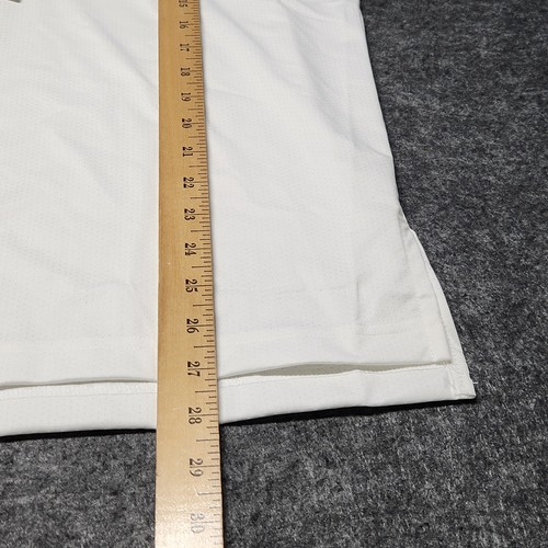 Essex Mens Equestrian Horse Riding White Long Sleeve Polo Show Shirt Small - Imagen 9 de 10