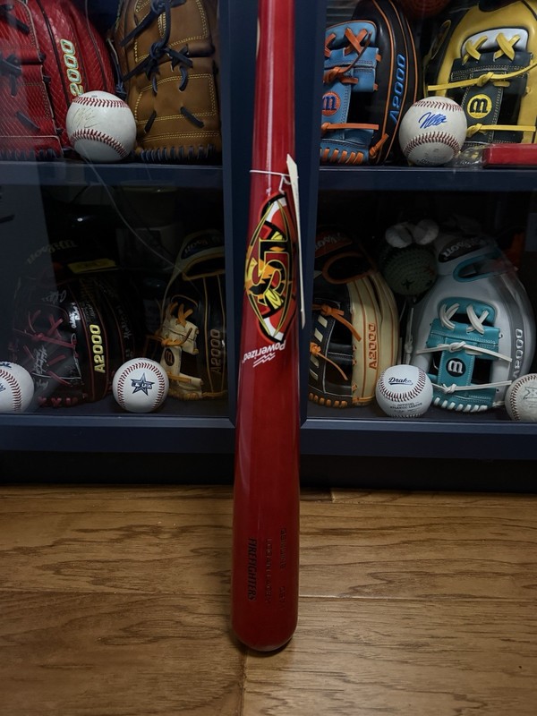 Savannah Bananas Firefighters Logan Lacey Player Model Pro Birch Bat C271 33.5”