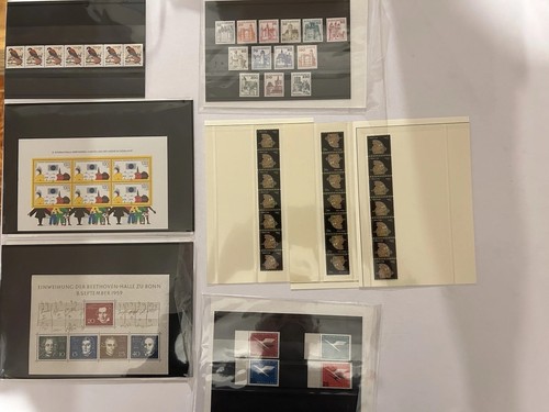 Lote de estampillas patrimoniales como nuevas - bloques de placas de Estados Unidos, Alemania, estampillas de segunda mano, sellos - Imagen 11 de 15