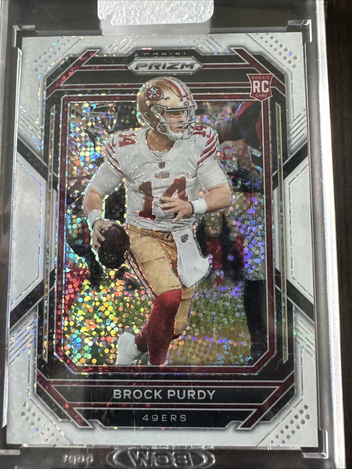 2022 Panini Prizm Rookies Brock Purdy #353 White Sparkle Prizm (RC)