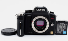 [OTTIME CONDIZIONI] Panasonic LUMIX DMC-GH1 fotocamera digitale mirrorless nera dal Giappone