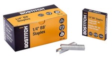 Bostitch Office B8 PowerCrown Staples, 0.25 Inches, Maximum Penetration, Redu...