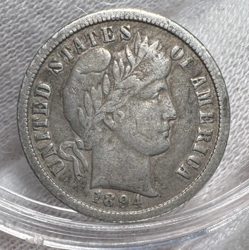1894 O Barber Dime