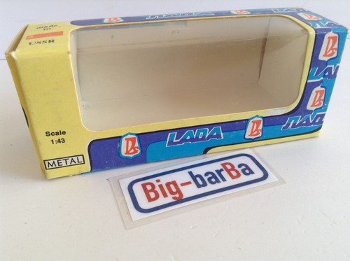 🔥Lot vintage🚗 LADA CCCP NOVOEXPORT EMPTY BOX URSS 1/43🔥✨STUPENDA ✨ - Bild 2 von 6