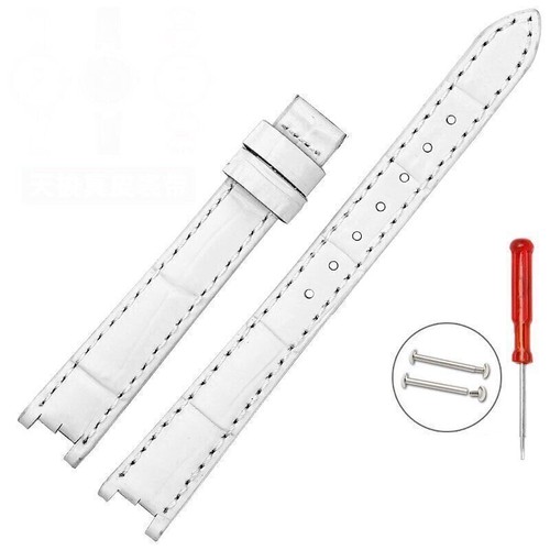 12mm Leather Strap for Tissot T094.210A 1853 Flamingo Series Women Watchband - Picture 11 of 29