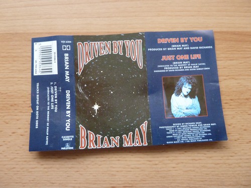 BRIAN MAY (QUEEN) - DRIVEN BY YOU - CASSETTE SINGLE - PARLOPHONE TCR 6304 - 1991 - Picture 4 of 8