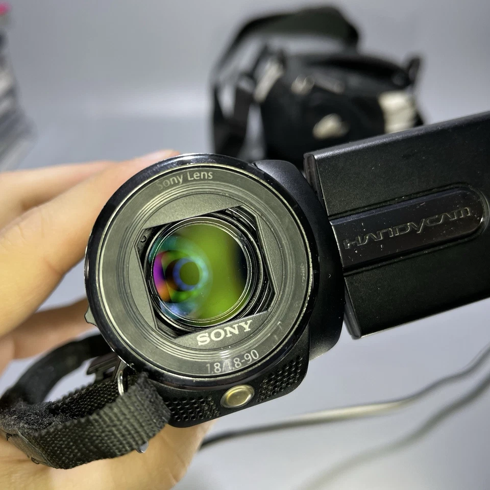 Sony Handycam DCR-SX20 50x Optical Zoom Black Camcorder - Case - Image 4 of 4