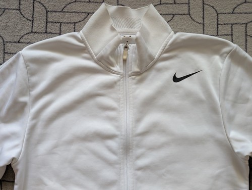 ● CHAQUETA BLANCA TENIS RF FEDERER WIMBLEDON 2013 RARA NIKE TALLA HOMBRE ADULTO S ● - Imagen 2 de 22