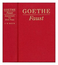 GOETHE, JOHANN WOLFGANG VON (1749-1832). TRUNZ, ERICH Faust: Der Tragödie Erste