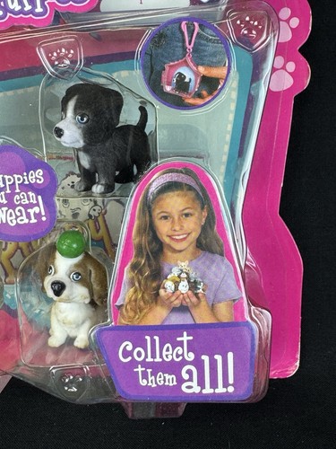 Cucciolo in tasca 4 tasche cuccioli con clip 2006 NUOVO - Foto 4 di 8