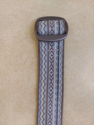Cintura con fibbia design bisonte multicolore azteca media 0-38 made in USA - Foto 2 di 10