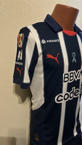 Rayados Del Monterrey Jersey Size Small ( Oliver ) Autentica Vercion Fuerza Aere - Picture 4 of 8