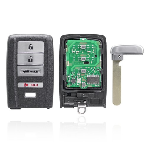 for Acura ILX RLX TLX Smart Remote Key Fob 4 Buttons KR5V1X 2015 2016 2017 2018 - Picture 3 of 9