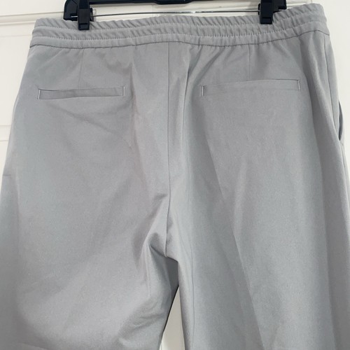 New Mens Hugo Boss Jogger Pants Grey Elastic Waist 50 R No Tags New No Tags - Picture 4 of 8