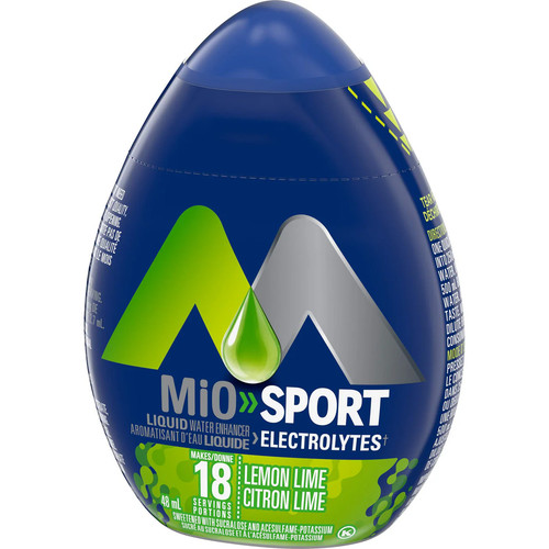 MiO Sport Zitrone-Limette Elektrolyt flüssiger Wasserverstärker, 48 ml/1,6 fl. oz., - Bild 4 von 5
