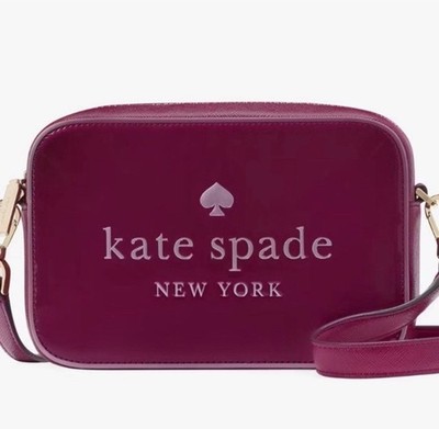 Kate Spade New York Oh Snap Magenta Crossbody Bag - Camera Bag