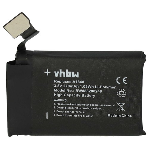 Bateria do Apple Watch Series 3 38mm 270mAh 3,82V + narzędzie - Zdjęcie 1 z 9