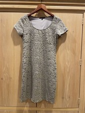 Tiana B. Women’s taupe lace overlay dress Size Small