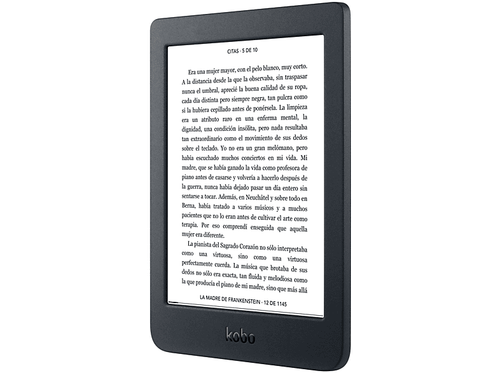 eBook - Kobo Nia, 6", 8 GB, Para eBook, 212ppp, ComfortLight, Negro - Imagen 2 de 4