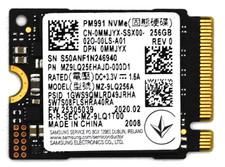 Samsung PM991 256GB 2230 M.2 NVMe PCIe SSD Solid State MZ9LQ256HAJD Dell MMJYX