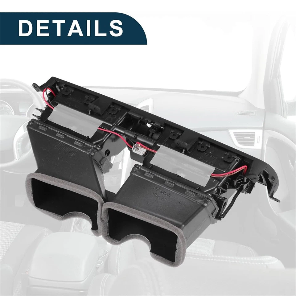 64229209136 Salpicadero central Salida de aire acondicionado para BMW 528i 535d 535i 550i xDrive M5 2011-16 Foto 3 de 4