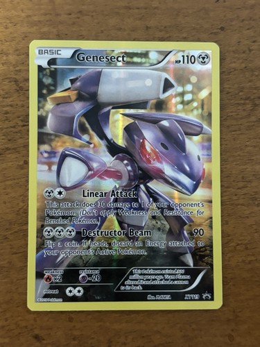 Pokémon TCG Genesect XY119 Black Star Promo Holo Foil Full Art Karte LP