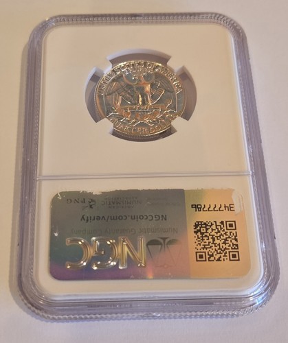 1959 NGC PF69 Washington Proof Silver Quarter 25c TOP POP - Picture 6 of 11