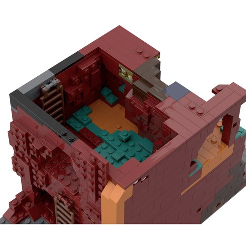 Hot Sale Twisted Forest Architectural Model 1794 Pieces Building Toys Set - Picture 5 of 6