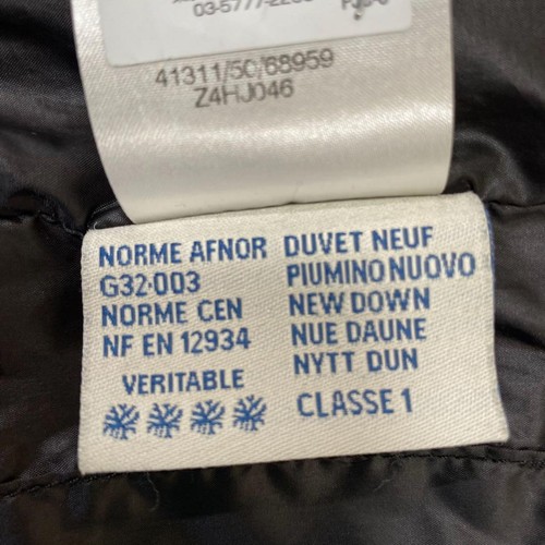 MONCLER Puffer Jacket Brown Size 0 - Picture 9 of 10