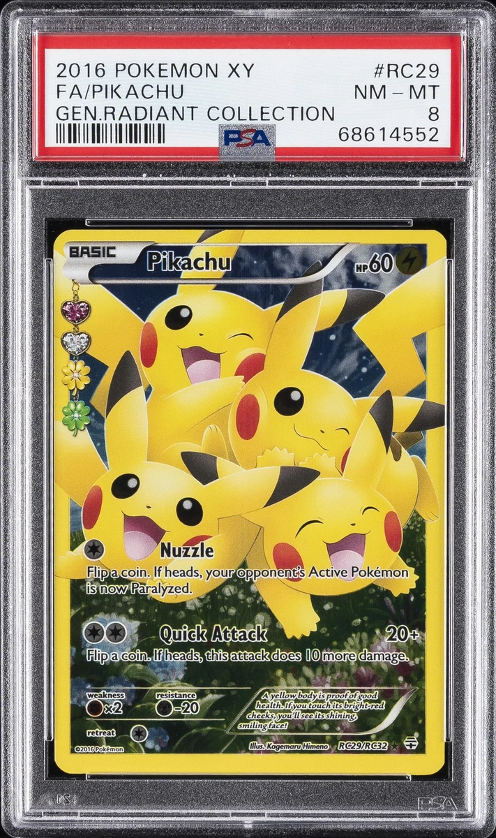 Pikachu Pokémon TCG PSA XY Collectible Card Games for sale - eBay