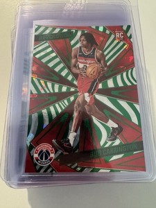2024-25 Panini Revolution Chinese New Year Emerald #121 Bub Carrington RC  /88