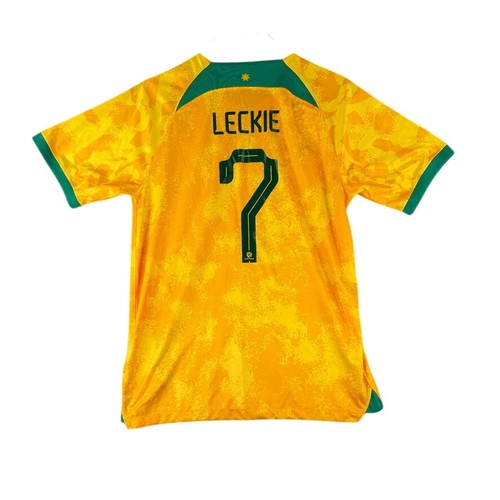 Nike Australien Socceroos Leckie #7 Trikot Herren Large WM 2022 Home - Bild 3 von 11