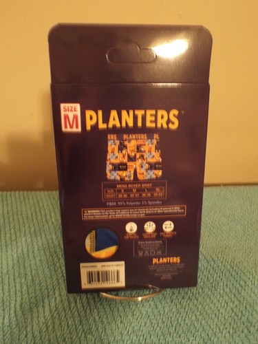 Planters Men's Boxer Brief Size M NIB - Picture 2 of 2